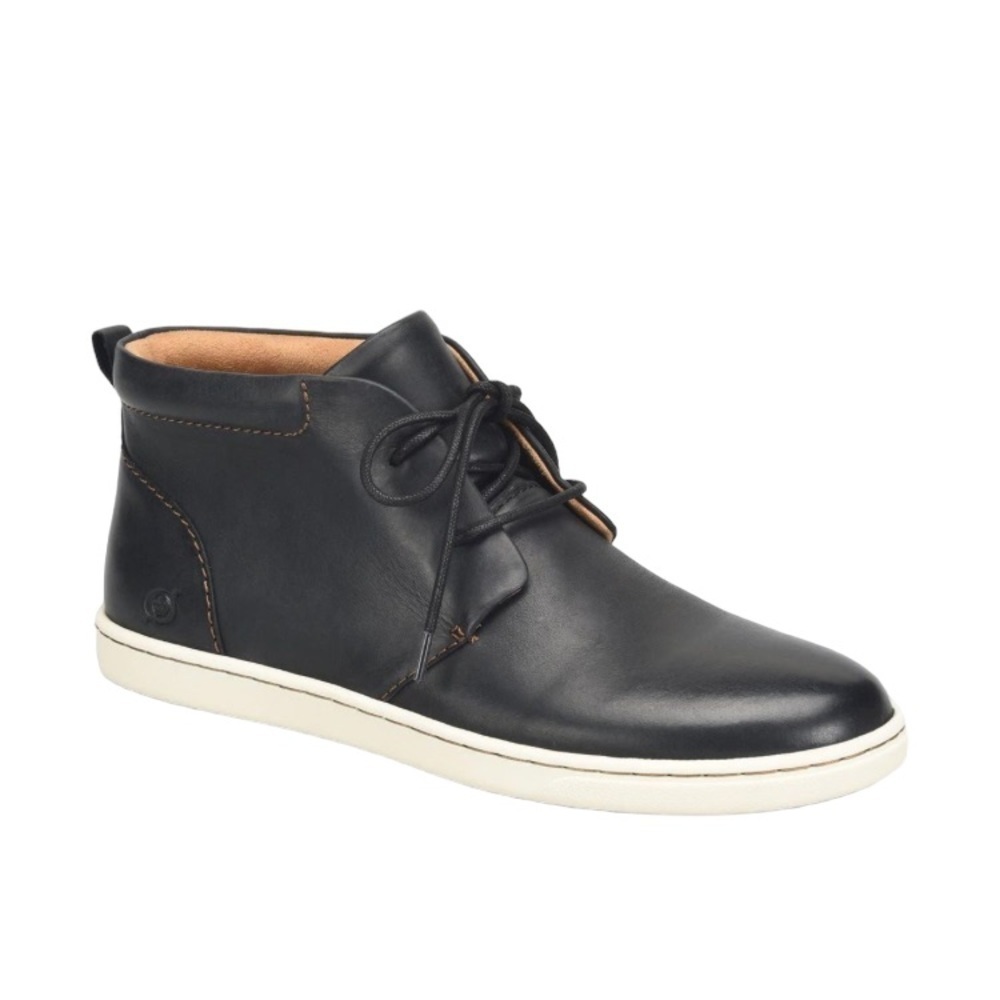 BORN Mason Leather Sneaker Black Nordstrom Men’s Size 11.5 VCJ021